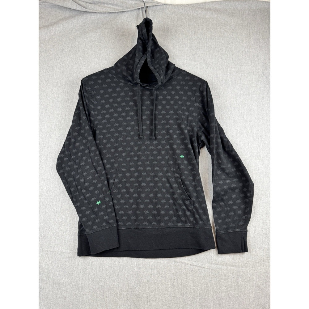 Space Invaders Men's Hoodie by Level Up Medium Pullover M